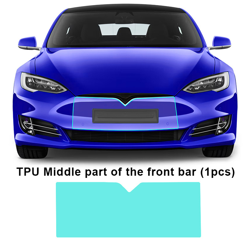 Cross-border exclusive for Tesla model S TPU invisible paint protective film anti-scratch and brightening protection