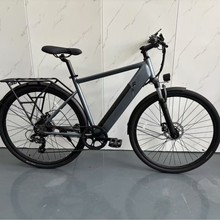 灰骑士电动自行车成人代步中置电机山地车城市便携电动脚踏车