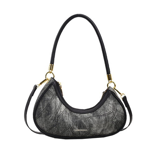 This year's popular texture niche design bags 2024 new women's bags fashion versatile crossbody bag single shoulder armpit bag