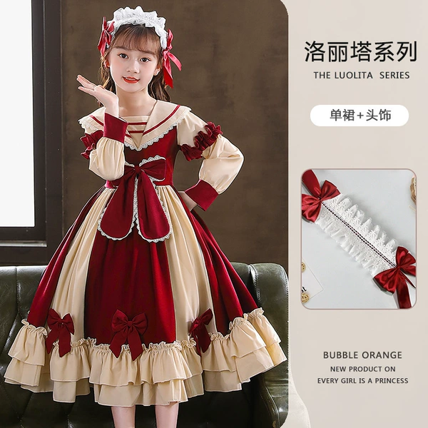 Skirt, hair accessory
