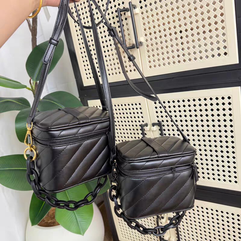 Yang Shulin DIY 2025 New Small Square Bag Women's Shoulder Bag Fashionable Simple Crossbody Bag Makeup Case Transformation