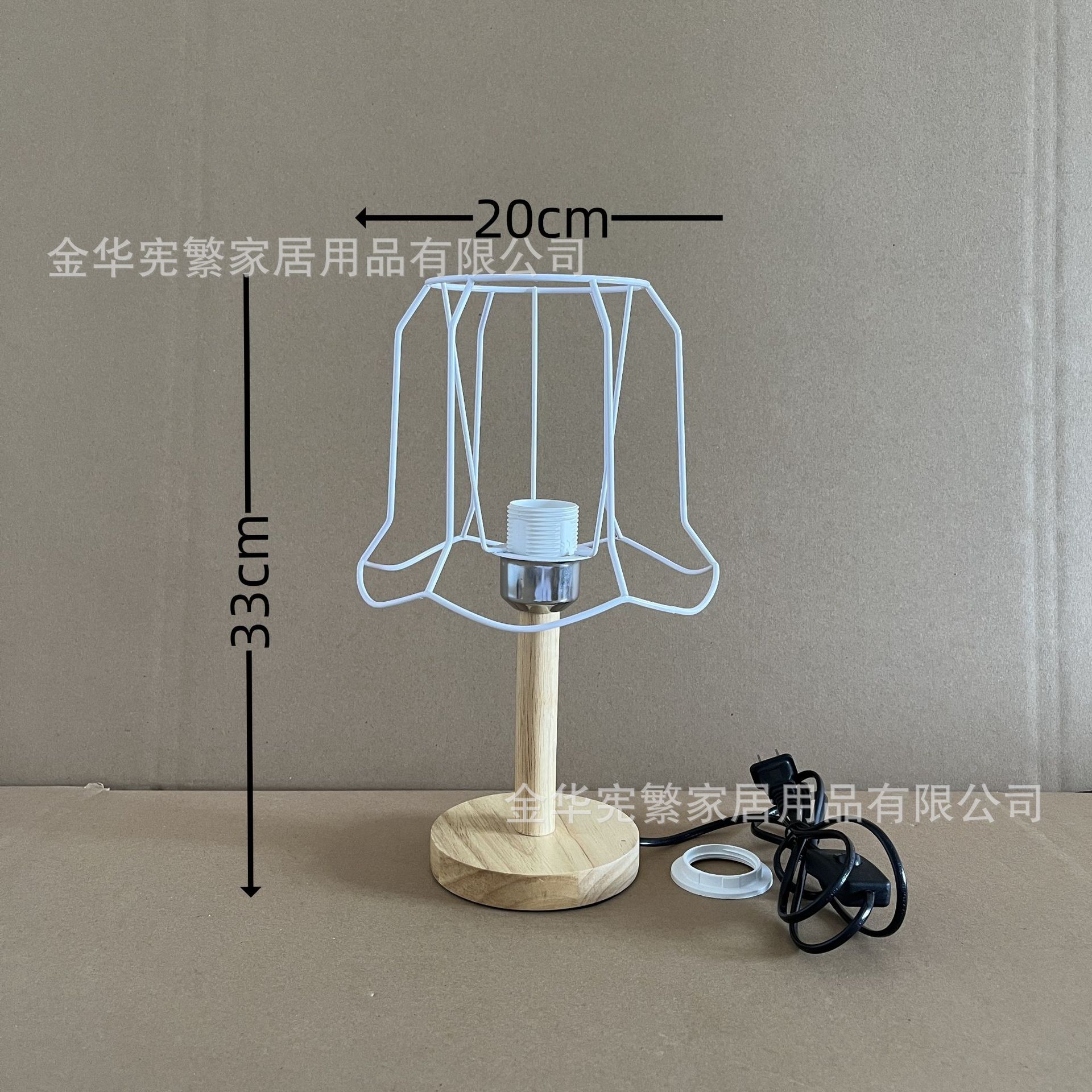 모자 철제 프레임 + 21개의 높은 통나무 베이스