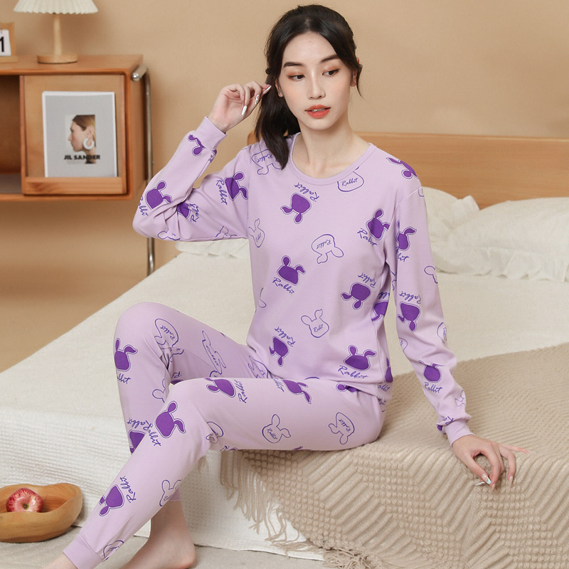 Manchu Purple Rabbit [Round Neck]