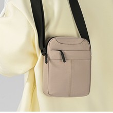 跨境女士斜挎包男款通勤男迷你男士小型背包便携式小挎包单肩包