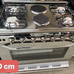四四気二二電気バーナー機コンロオーブン付き縦型900幅現物1点が発売された