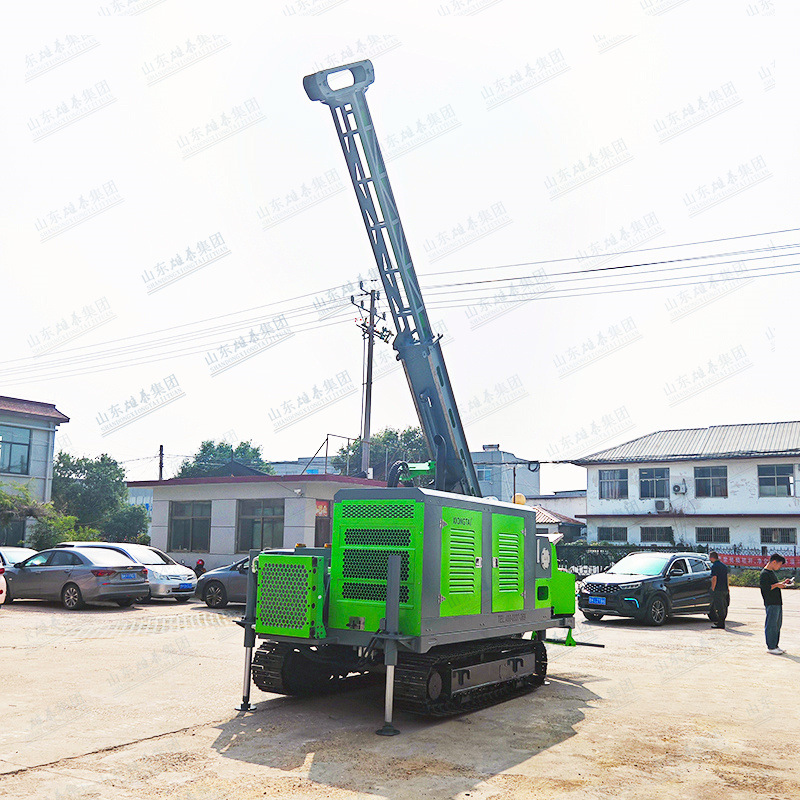 雄泰全液压绳索取芯钻机 千米钻履带岩芯钻机矿山探矿取样钻探机