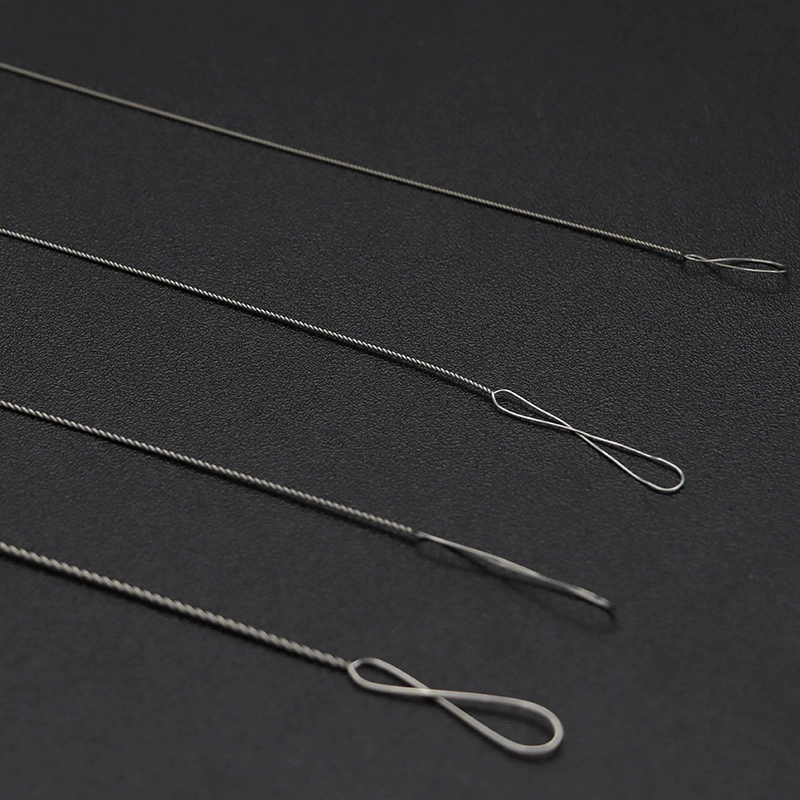 Сверхтонкая твист игла для бисероплетения игла для пирсинга жемчужное ожерелье с маленьким отверстием бусина свинцовая игла ручной работы DIY инструмент