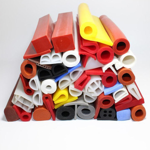 High temperature resistant silicone sealing strip e-type u-type P-type various special-shaped silicone strips