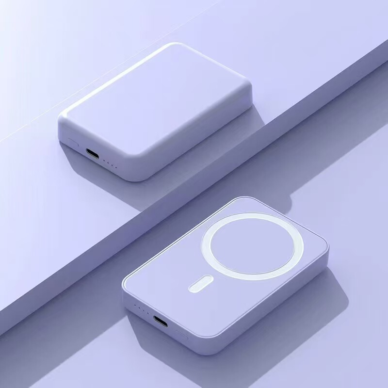 磁吸无线 Magsafe充电宝10000毫安PD双向快充超薄适用于苹果|undefined