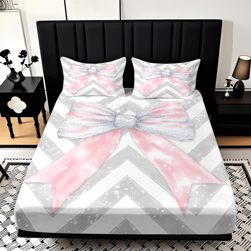 TEMU / JIT transfronterizo para mariposa colorido arco molido impresión digital cama de cama