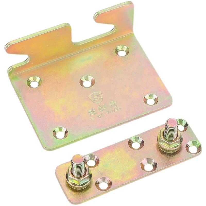 A12 두꺼운 침대 교수형 버클 침대 힌지 단단한 나무 침대 고정 침대 교수형 버클 커넥터 코너 크기 침대 플러그인 침대 액세서리