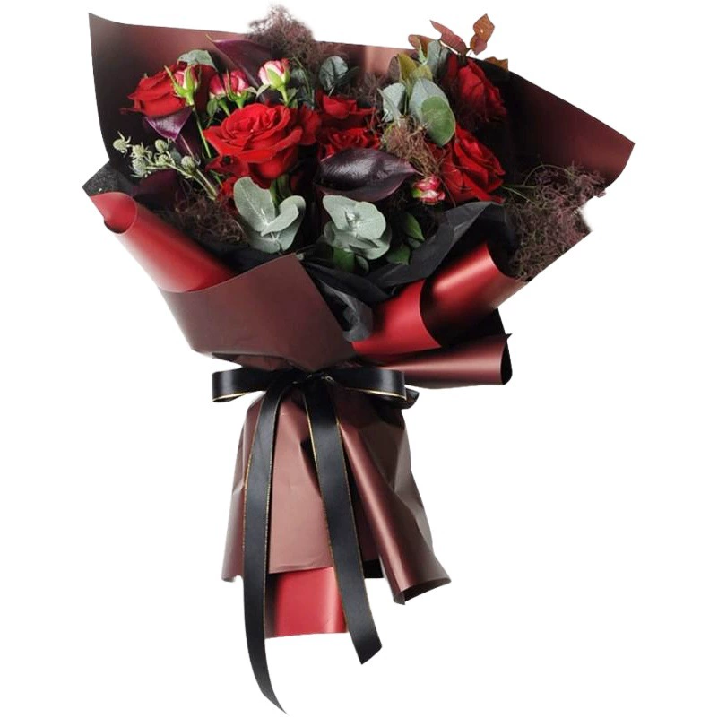 Сплошной цвет Ouya бумага цветок оберточная бумага материал корейский водостойкий Макарон сплошной цвет бумага подарочная упаковка материал оптовая продажа