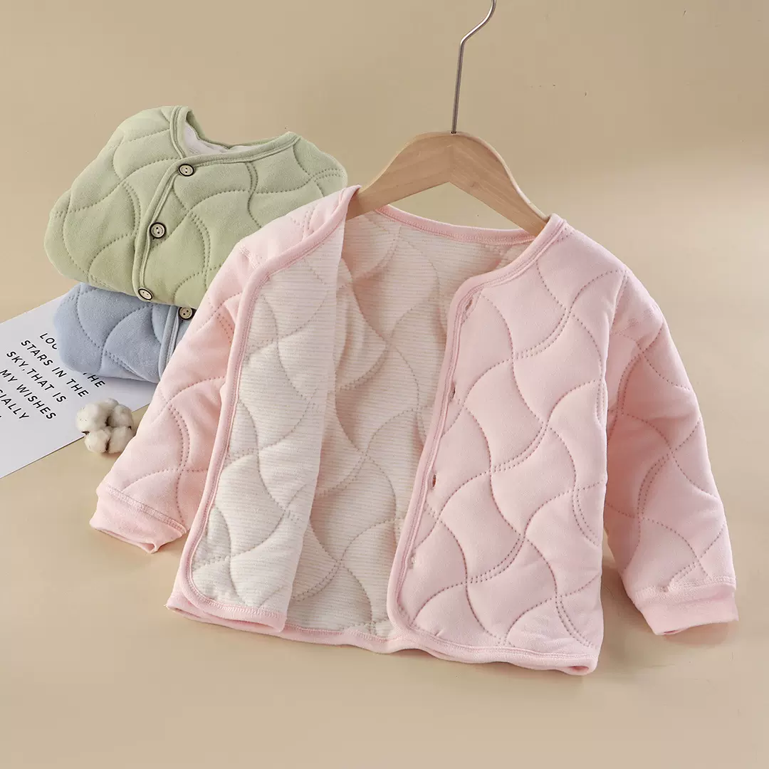 儿童外套三层保暖加厚棉服校服神器女童棉衣男童保暖中大童保暖