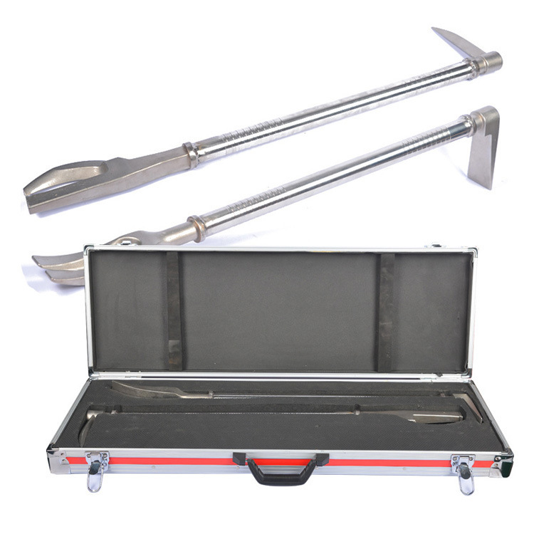 消防灭火救援哈里根撬棍手动破拆工具撬棒地震抢险救灾起钉器