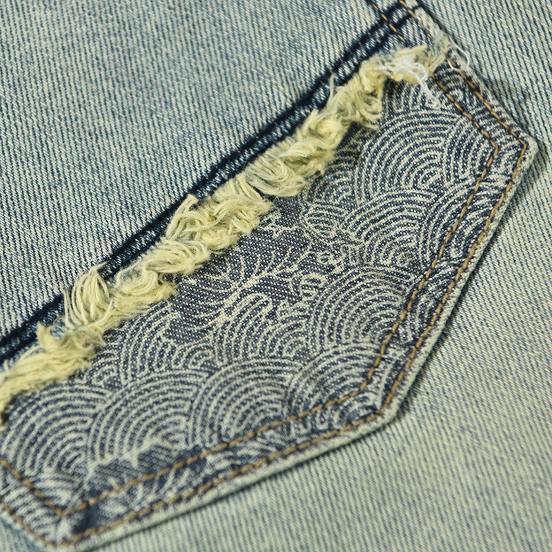 1015 jeans casual da uomo per una sostituzione dei capelli_voghion.com