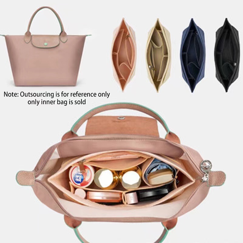 Large-Capacity Longchamp Inner Bag, Longchamp Inner Pouch, Long and Short Handle, Various Sizes, Storage Tote Bag, Insert Bag, Structured Bag Insert Large-Capacity Longchamp Inner Bag, Longchamp Inner Pouch, Long and Short Handle, Various Sizes, Storage Tote Bag, Insert Bag, Structured Bag Insert