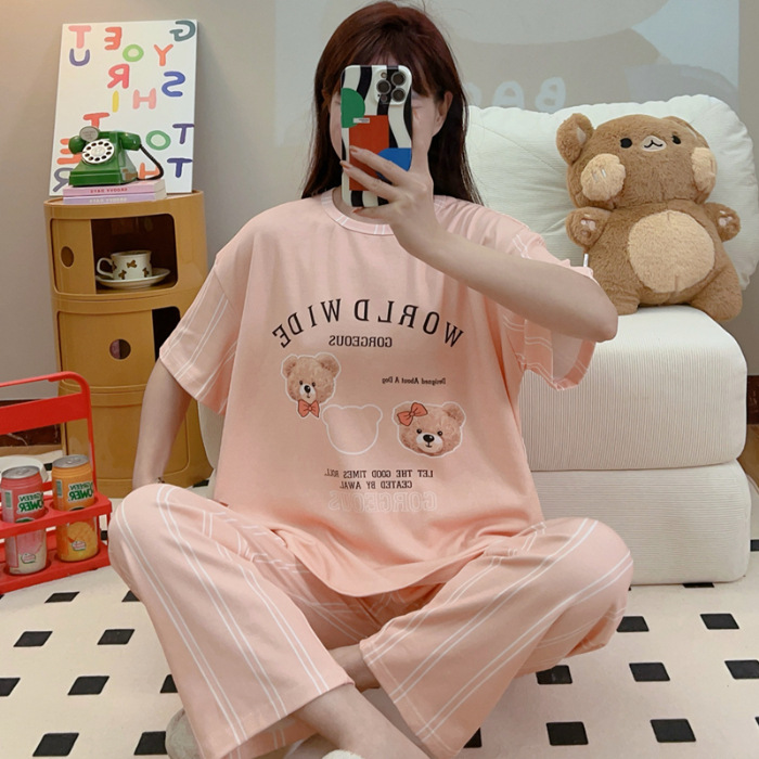 Pijamas nuevos pajamas de verano para mujeres pijamas cortos y largos Mickey ropa para el hogar comercio exterior transfronterizo sudeste asiático