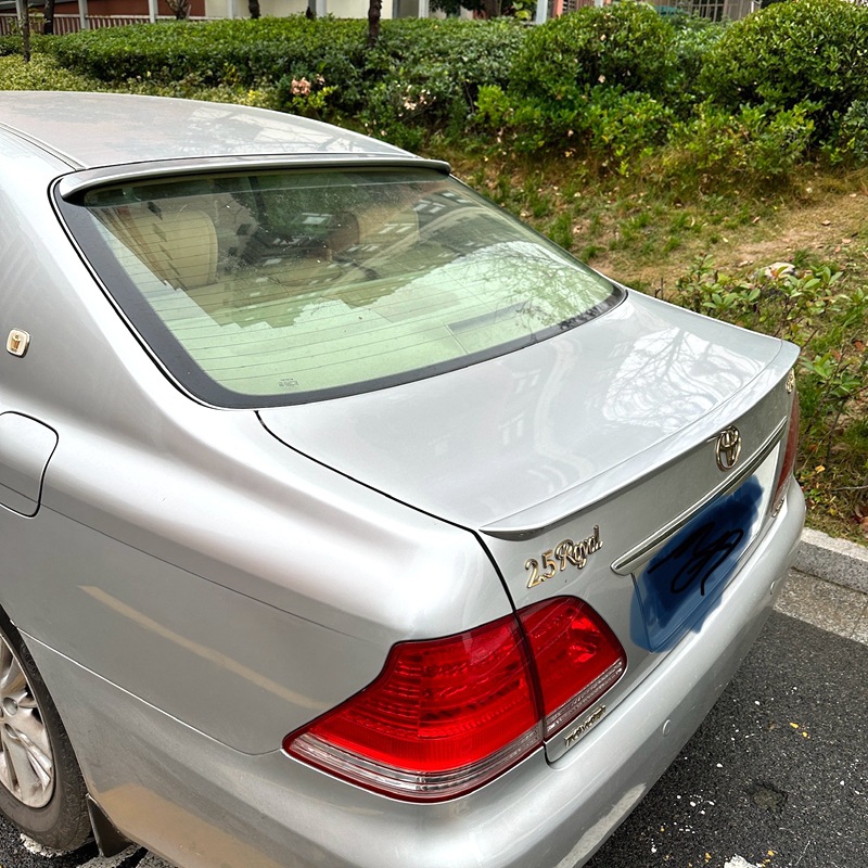 Suitable for 2005-2009 Toyota Crown Roof Wing, 12Th Generation Old Crown Modified Roof Wing Without Punching Fixed Wing