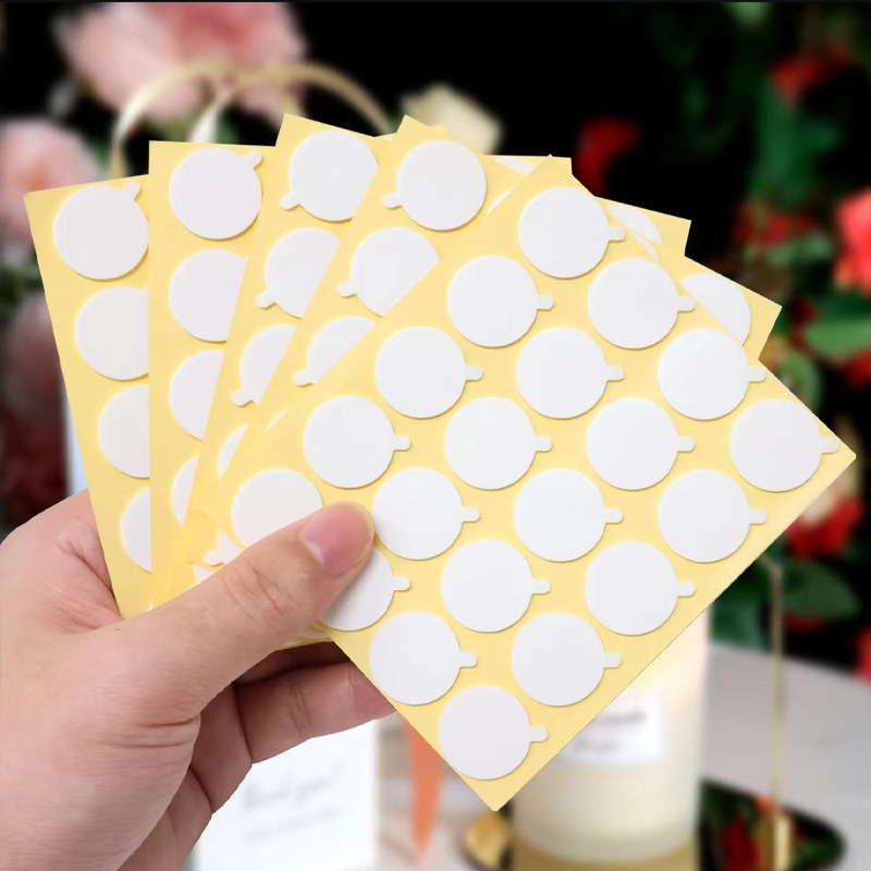 Suministro Transfronterizo de Pegatinas de Espuma para Mechas de Velas Redondas, Materiales para Manualidades, Pegatinas de Doble Cara, Cinta de Espuma de Doble Cara Resistente a Altas Temperaturas image 10