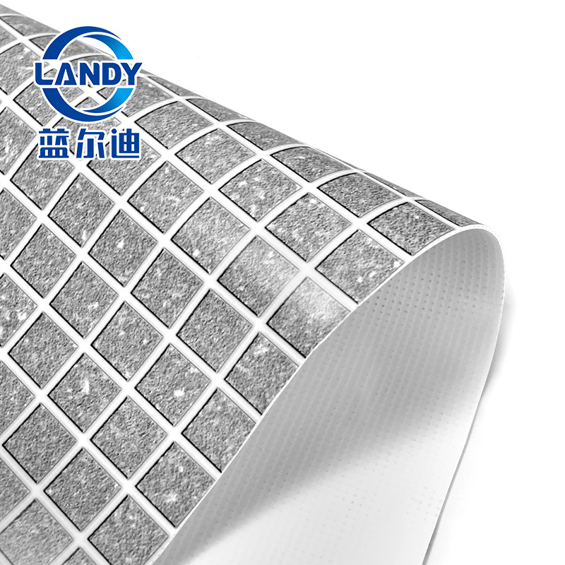 抗老化泳池胶膜 水上乐园防滑胶膜 景观水池PVC胶膜 抗菌防腐材料