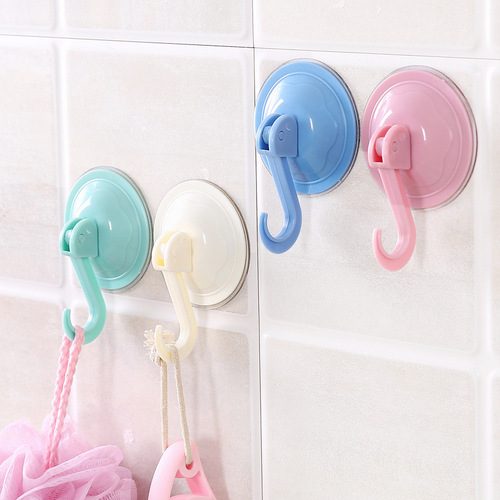 High-Power Adhesive Hook No-Drill Bathroom Kitchen Hole-Free Wall Mount Reusable Hook