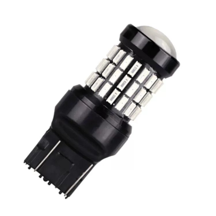 Автомобильные огни LED свет черный алюминий 1156 1157 7443-4014-60smd тормозной свет поворот на свет