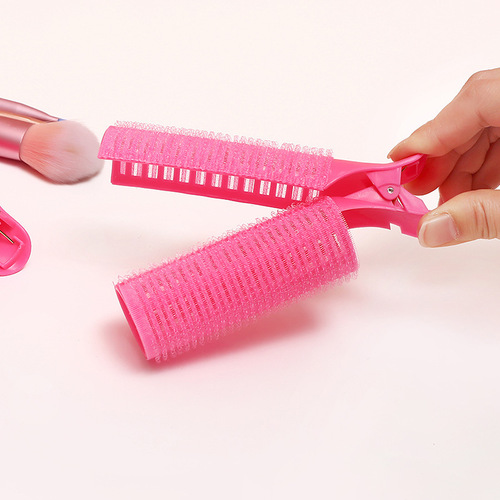 Cross-border lazy self-adhesive curling roller, duckbill fringe curling magic new air fringe curling clip, curling magic