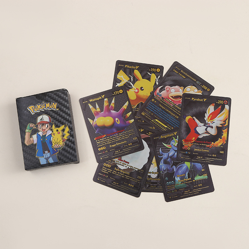 Black french [55 gold foil cards]