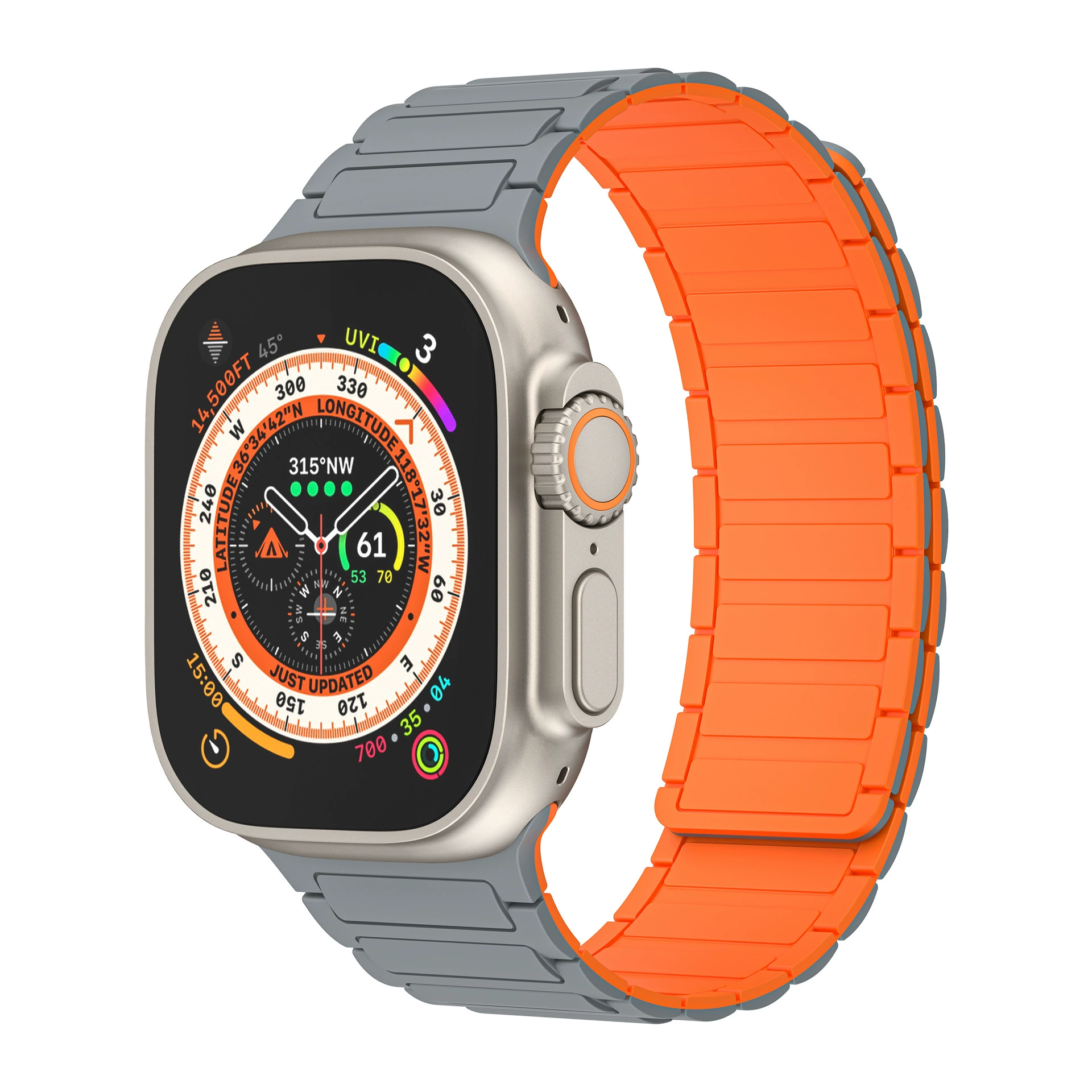 Звань Жингьи ремешок Apple watch совместимый с Apple Watch1~9 поколение магнитный ремешок силиконовый магнитный ремешок