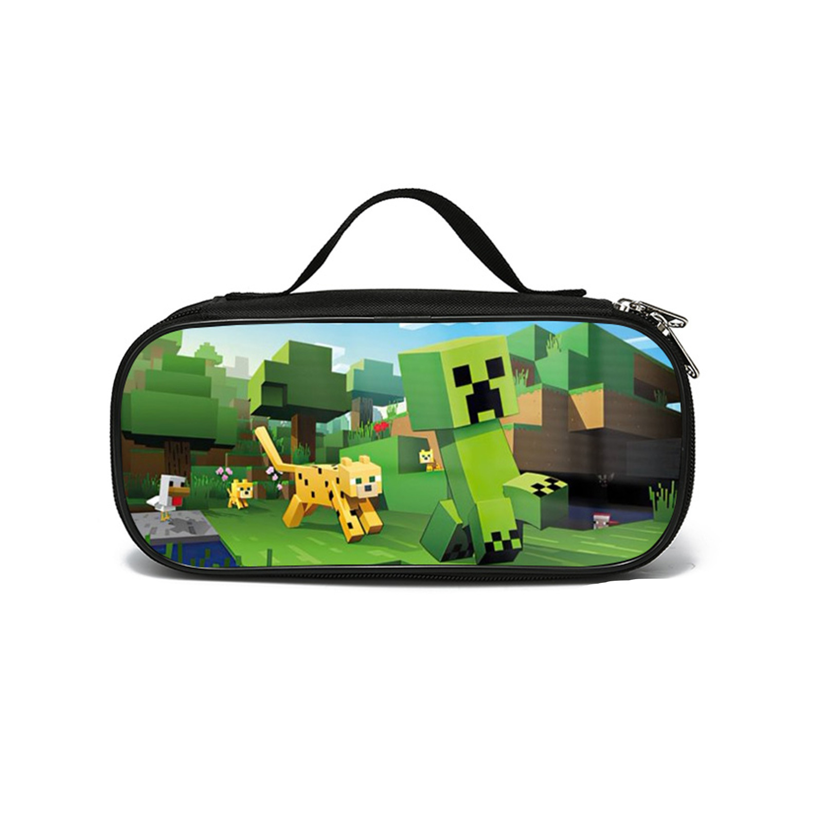 Spot estuche para lápices de dibujos animados My World mincraft estuche para lápices para estudiantes de primaria y secundaria image 7