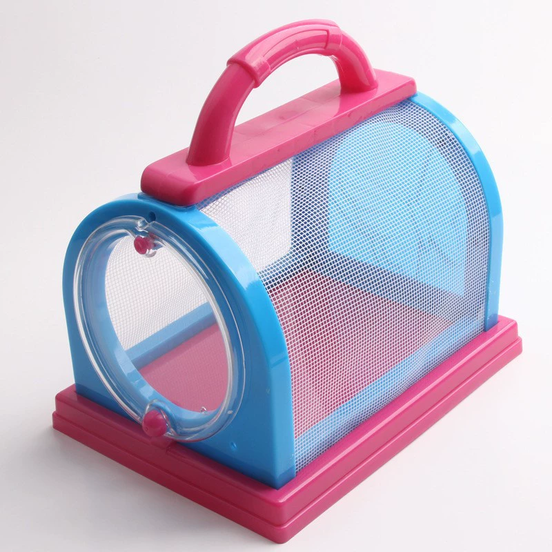 Популярные детские уличные игрушки, банка для наблюдения за насекомыми, прозрачная коробка для наблюдения за ловлей насекомых, портативная коробка для разведения