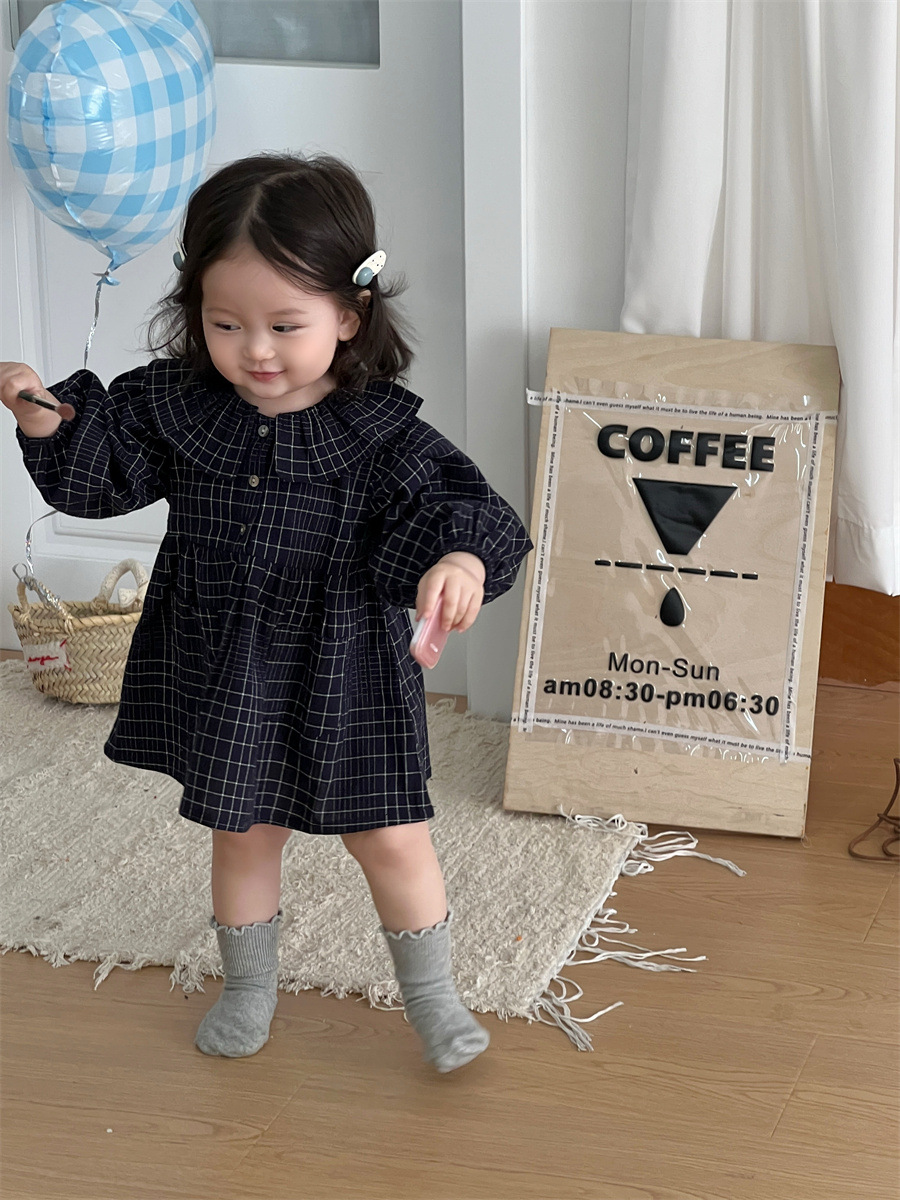 Ropa de otoño para niños 2025 nuevo otoño ropa infantil coreana vestido de princesa ropa de otoño image 4