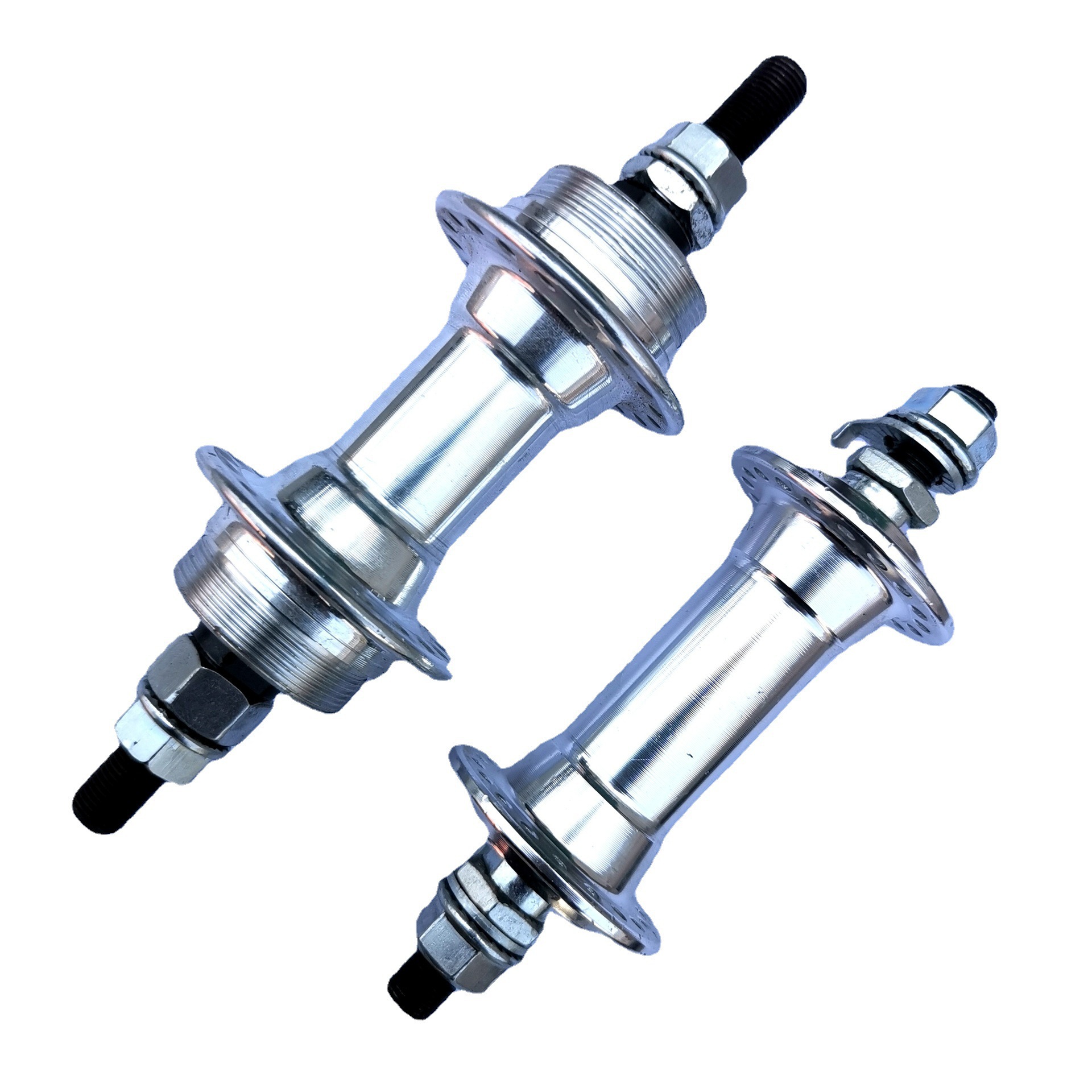 Bicicleta antigua aleación de aluminio cubo bicicleta de montaña bicicleta delantera y trasera eje aluminio de cuero disco giratorio freno disco bola bicicleta