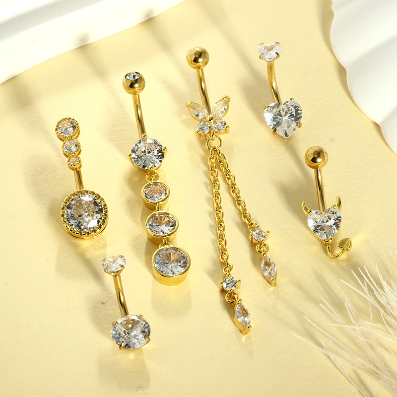 Labret piercing jewelry detail image