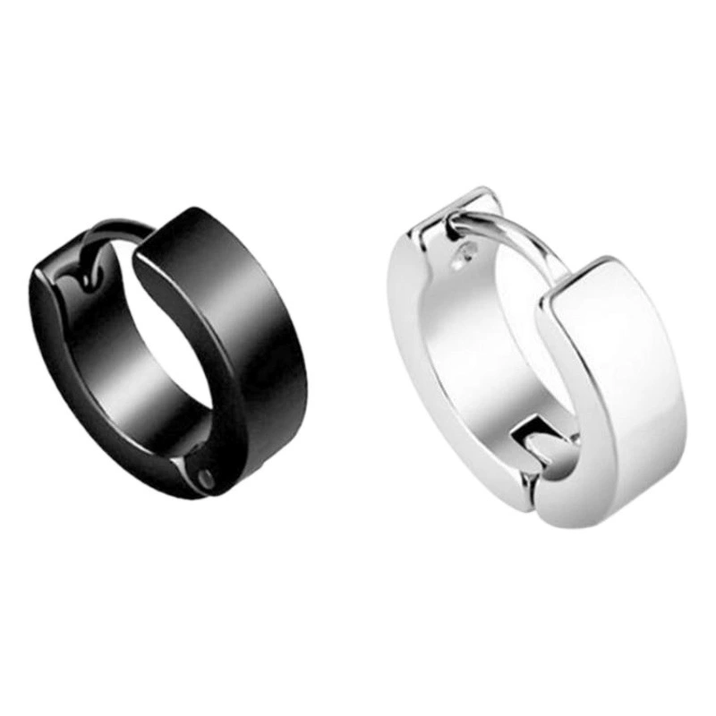 Прямая поставка с фабрики, японские и корейские модные мужские популярные плоские круглые серьги-клипсы, женские серьги с кисточками, маленькие уши, серьги с пряжкой для ушей