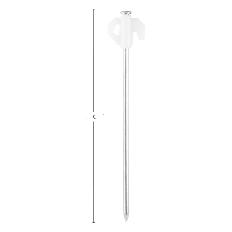 Outdoor Canopy Ground Nails Tent Camping Style Camping Style Luminous Nails 20cm Reinforced Tent Windproof Nails Fluorescent Fixed Ground Nails