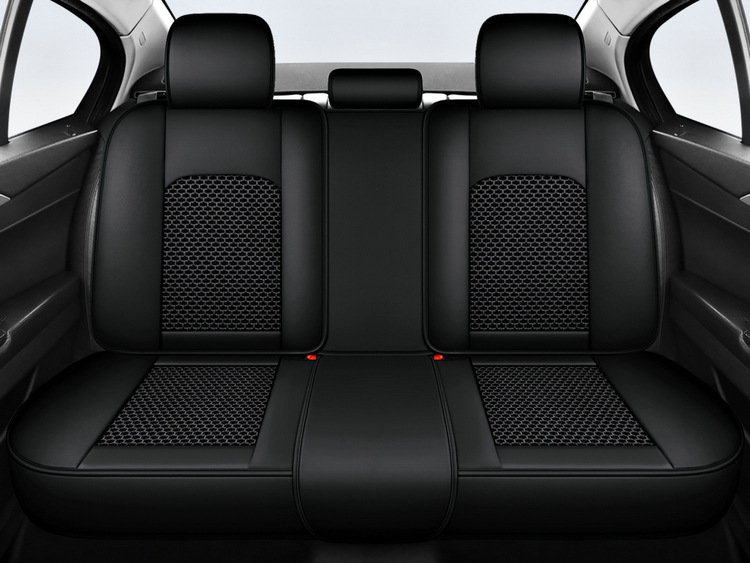 2025 New All-Inclusive Nappa Leather Ice Silk All-Season Car Seat Cushion