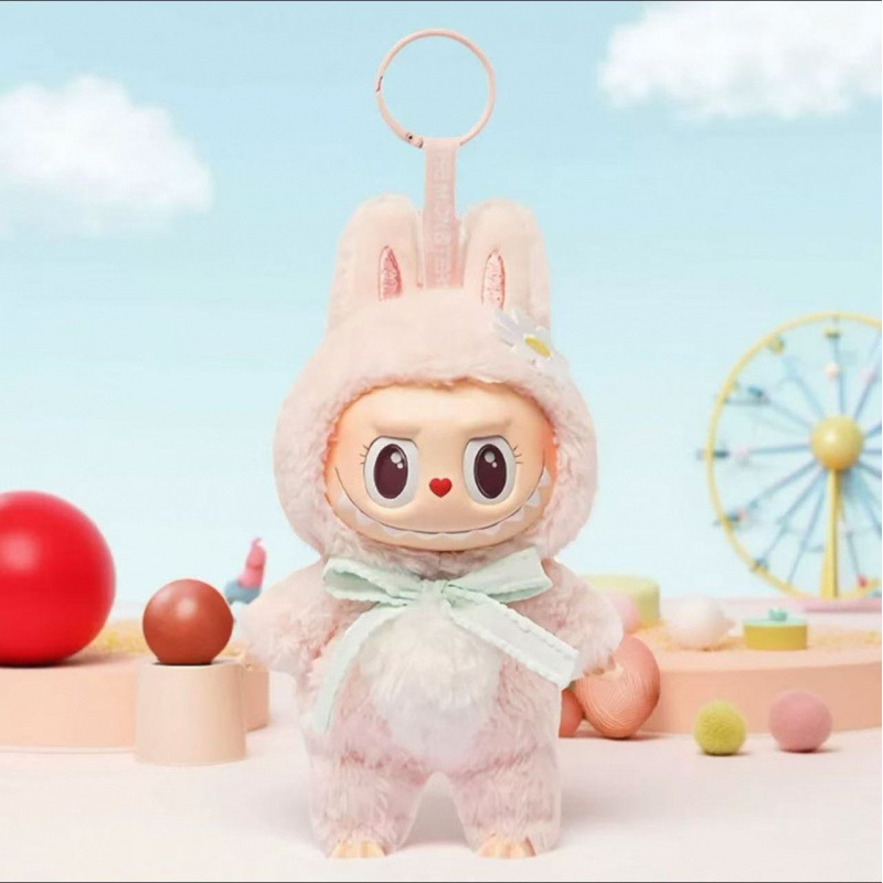 popmartlabubu礼物拉布布搪胶娃娃衣公仔钥匙扣潮玩盲盒|undefined
