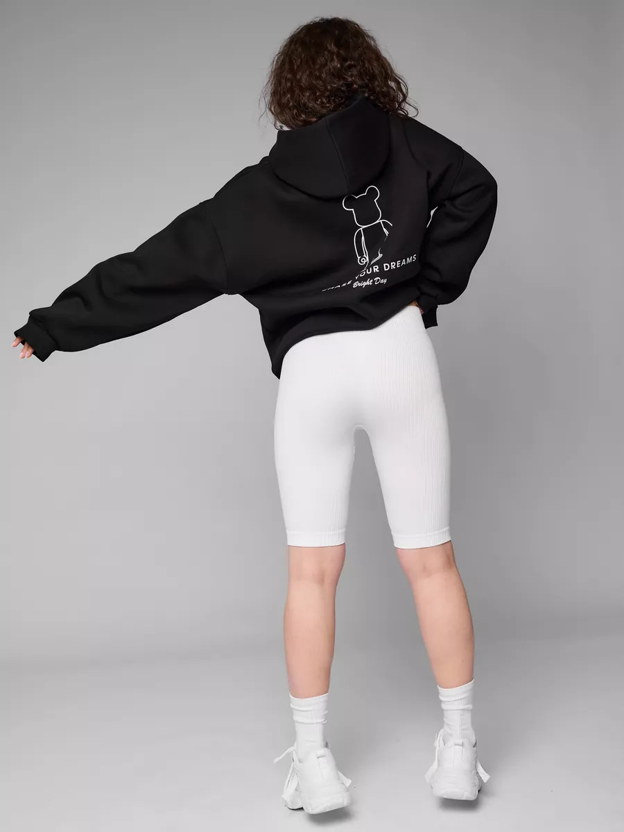 Felpa con cappuccio ampia e comoda, nuova, autunno inverno, design semplice, stampa, oversize, versatile, top._voghion.com