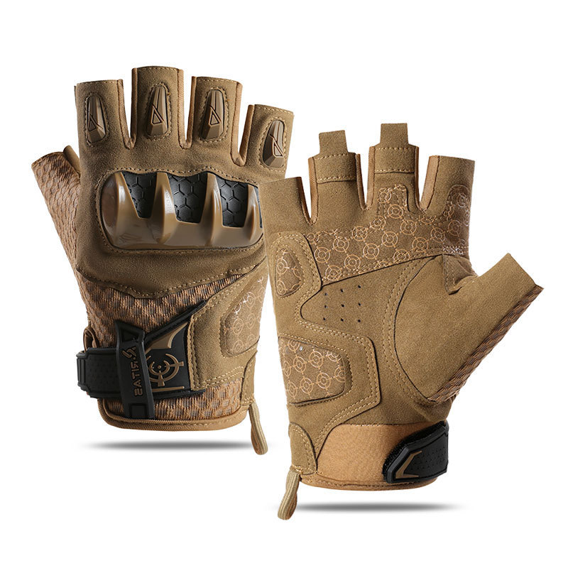 Guantes tácticos ciclismo de escalada al aire libre antideslizante resistente al desgaste protección táctica entrenamiento deportivo fitness guantes de dedos completos