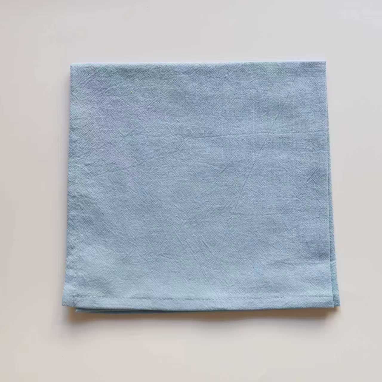 Servilleta Amazon transfronteriza boca paño fiesta vacaciones decoración ins occidental mantel algodón Lino comida tiro fondo