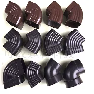 弯头65度90度45度落水管接头转向器水管配件弯头