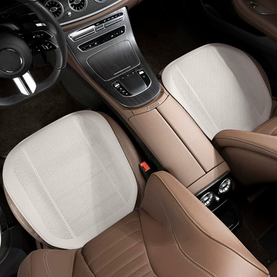 Seat Cushion Summer Car | Seat cushion, seat cover - type-a-thin-cushion-elegant-white-front-row-2-pieces