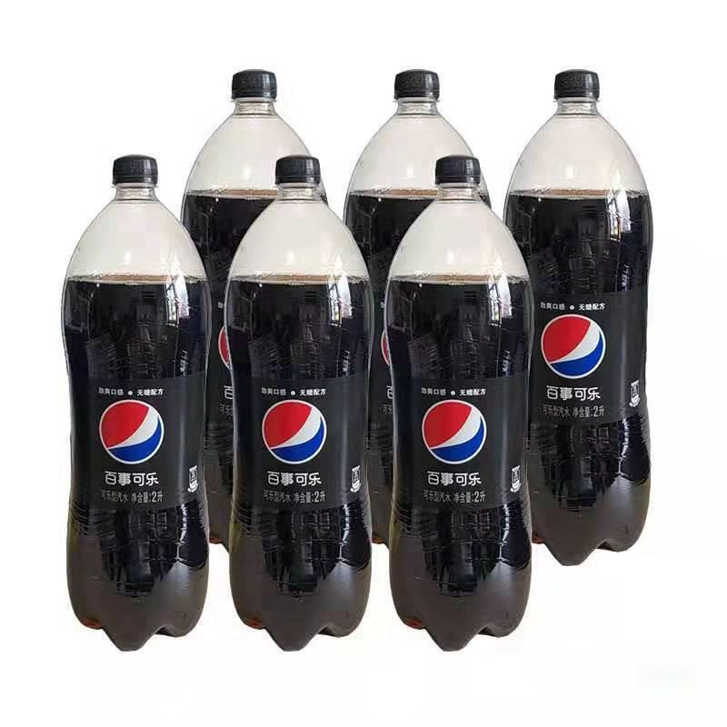 Большая бутылка 2L ноль градусов Coca-Cola Zero California Газированная напиток Семейный клуб
