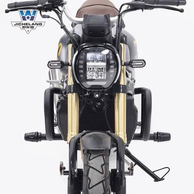 bumper anti-collision carbon steel modification — Motorcycle bumper