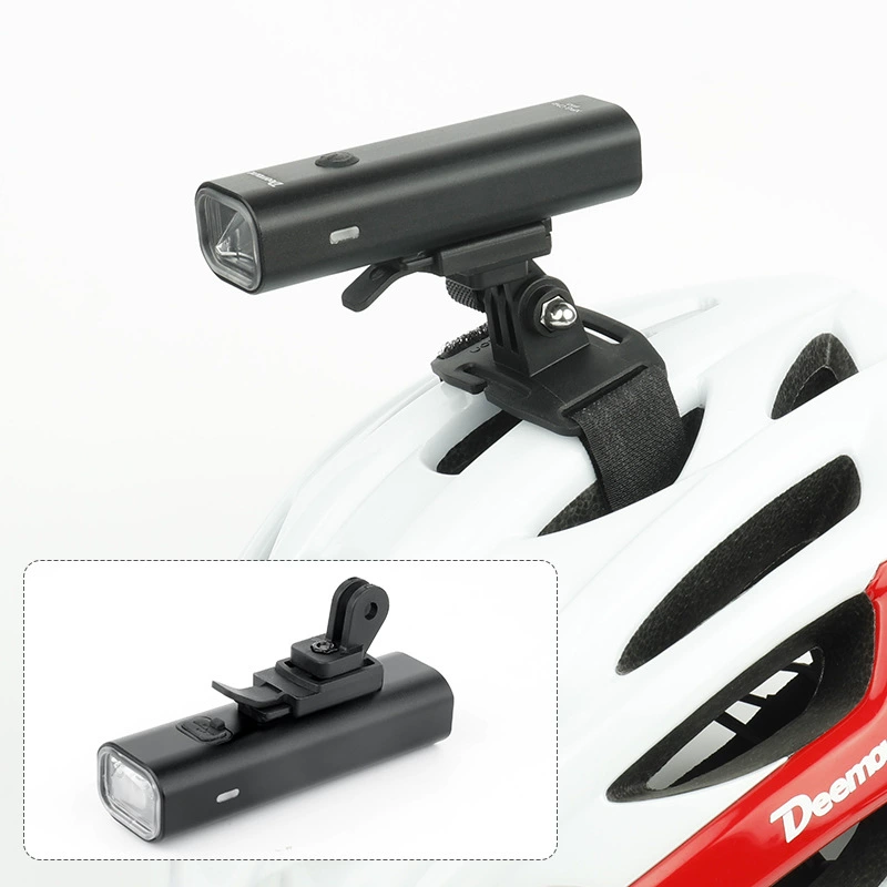 Highway vehicle flashlight bracket front light bottom seat clamping buckle is suitable for black bird/Locke god fire GOPRO interface