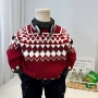 宝宝跨境冬季男童毛线衣