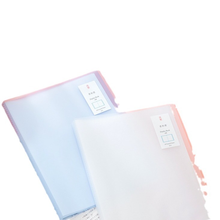 Deli 5162 5163 folleto Carpeta de moda carpeta estudiante Carpeta de papel de prueba Carpeta de varias páginas