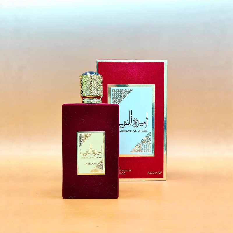 跨境 Lattafa阿拉伯公主女士香水中东红色绒布香水perfume|undefined