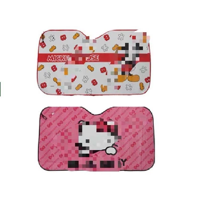 130*70 car cartoon sun visor: Sun shade